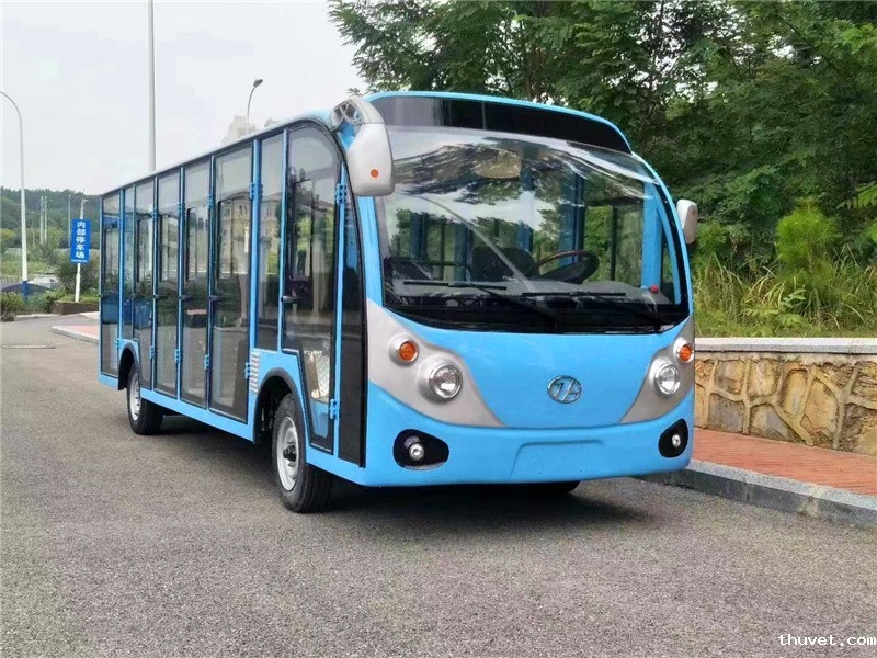 17座燃油观光车-封闭款