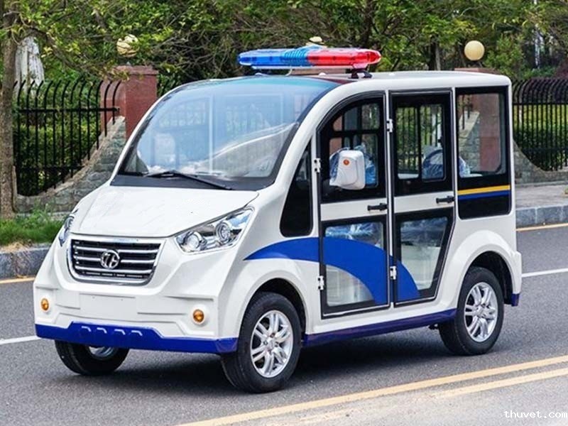 5座封闭四轮巡逻车--电动燃油双选