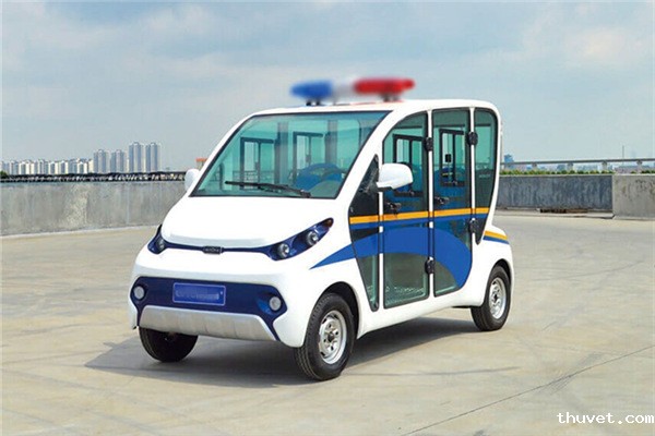 封闭款-悍马电动巡逻车