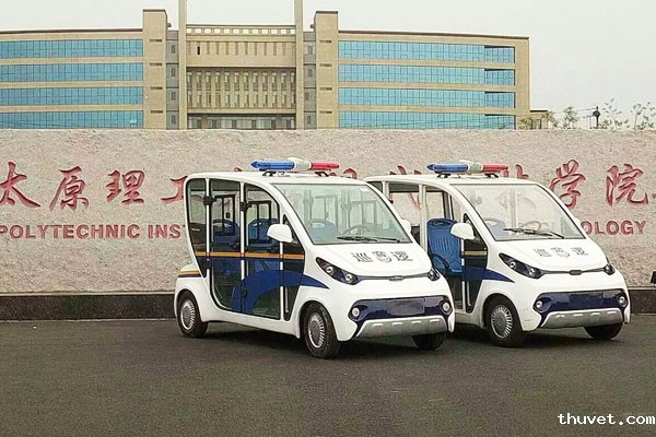 封闭电动巡逻车