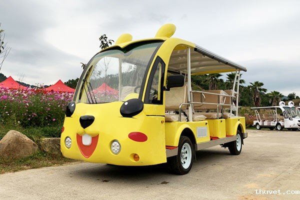 卡通14座燃油观光车